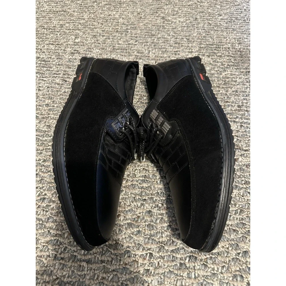 Gatsby Men's Leather Oxford Orthopedic Dress Shoes Size 14